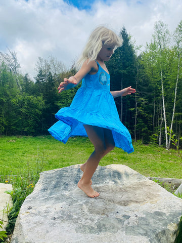 Blue Moon Twirl Dress